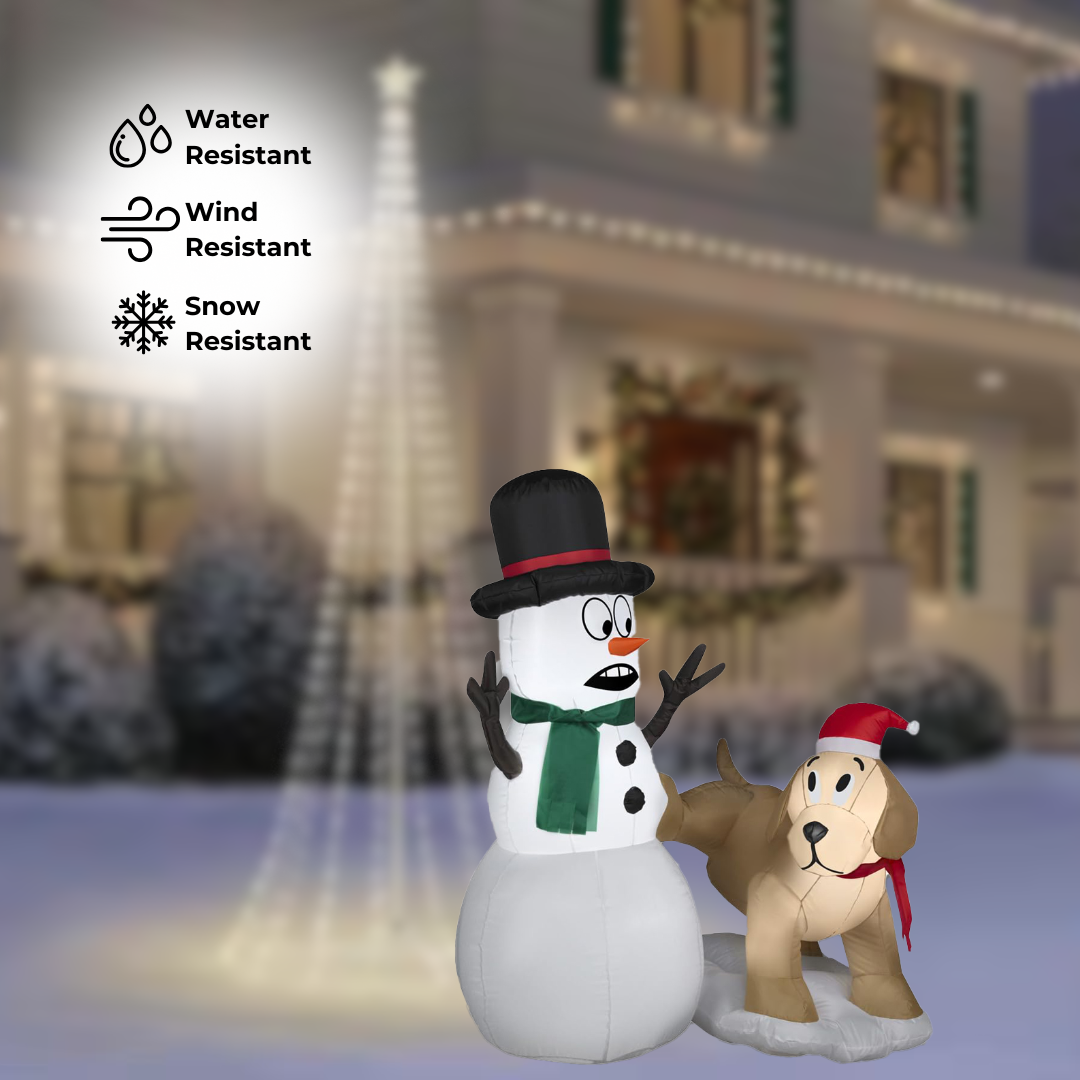 Gemmy Airblown Snow Pals