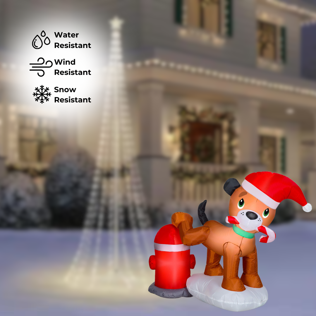 Gemmy Airblown Tinkle Tidings